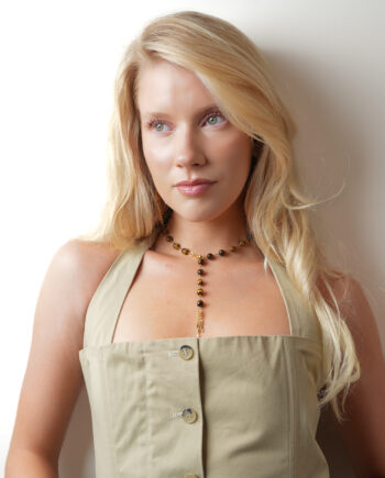 Gróf orkusteinafesti tígrisauga