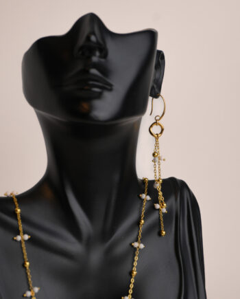 Orkusteina Eyrnalokkar með tvöföldum stein