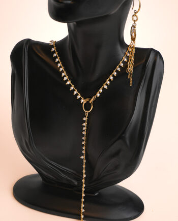 Perlufesti með hring